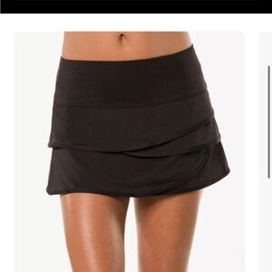 New w Tags Elegant Black Layered Skirt